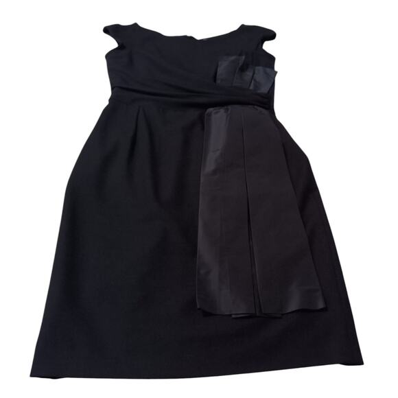 MICHAEL KORS COLLECTION Tailored Wool Cocktail Dress 6 Classic Chic Madein Italy - Picture 4 of 12